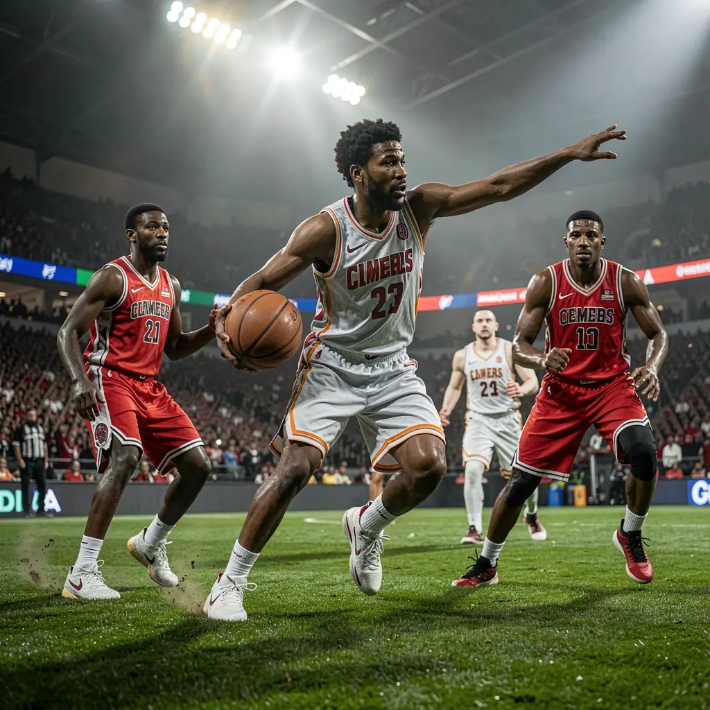CRABJL – Experience the thrill of live basketball betting in the Philippines High energy basketball moment with players competing for the ball in a packed stadium showcasing the excitement of CRABJL sports betting in the Philippines